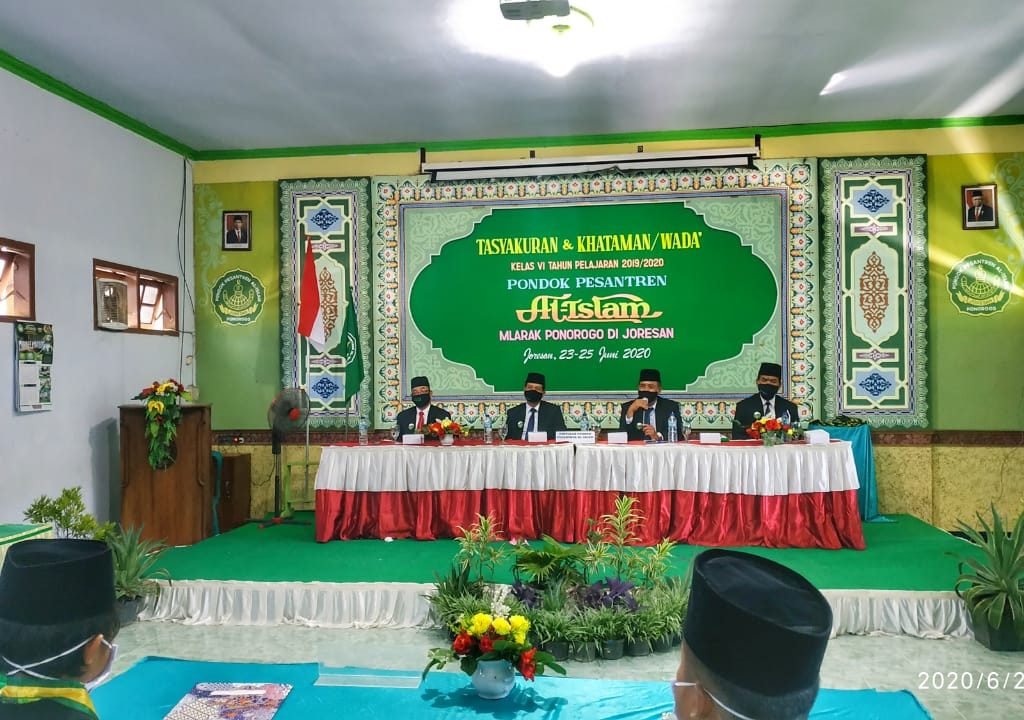 Tasyakuran dan khotaman wada kelas 6 al islam