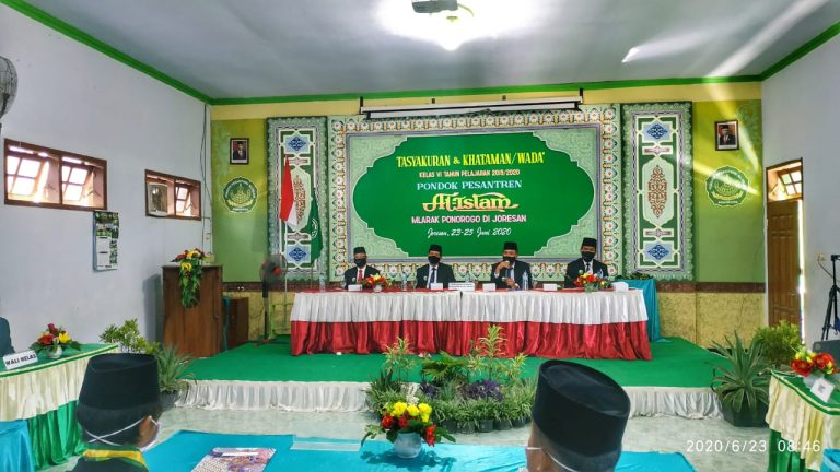 Tasyakuran dan khotaman wada kelas 6 al islam