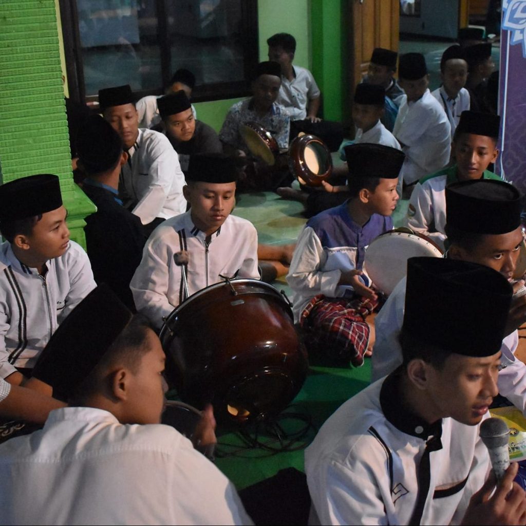 Peringatan Maulid di Asrama Putra