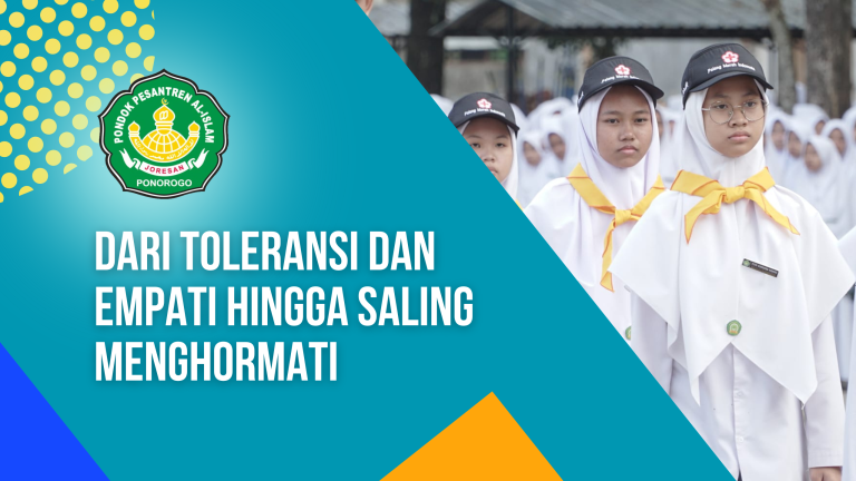 Dari Toleransi dan Empati Hingga Saling Menghormati