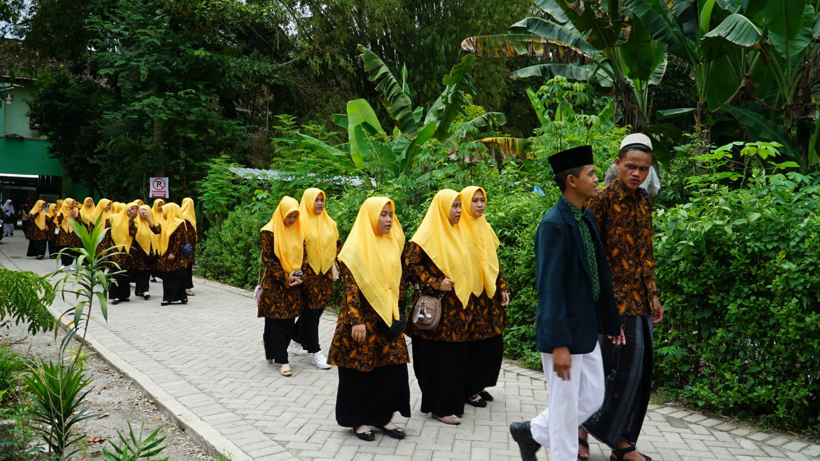 Kunjungan pondok pesantren Darussalam Bengkulu 